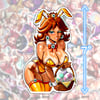 Easter Bunny Daisy (Mario) Sticker