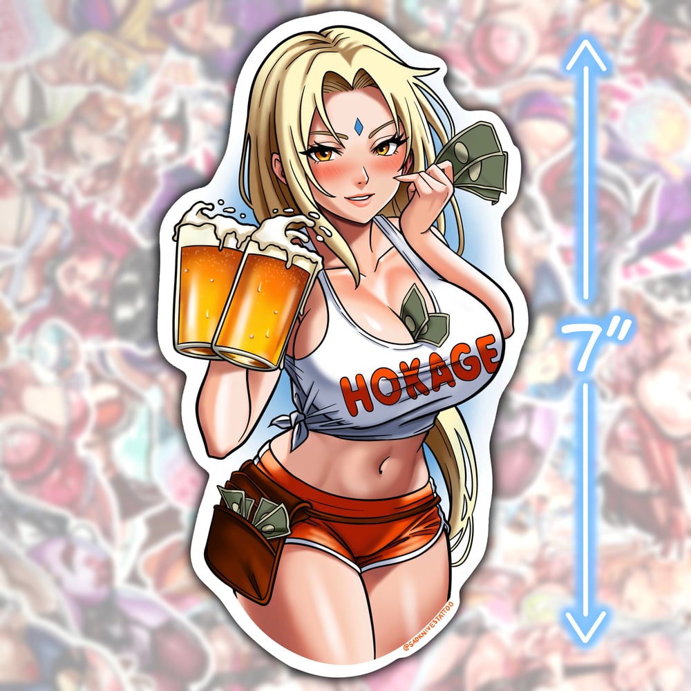 Tsunade “Hooter” Sticker