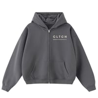 Image 1 of Dravit Gray Double Zip Up
