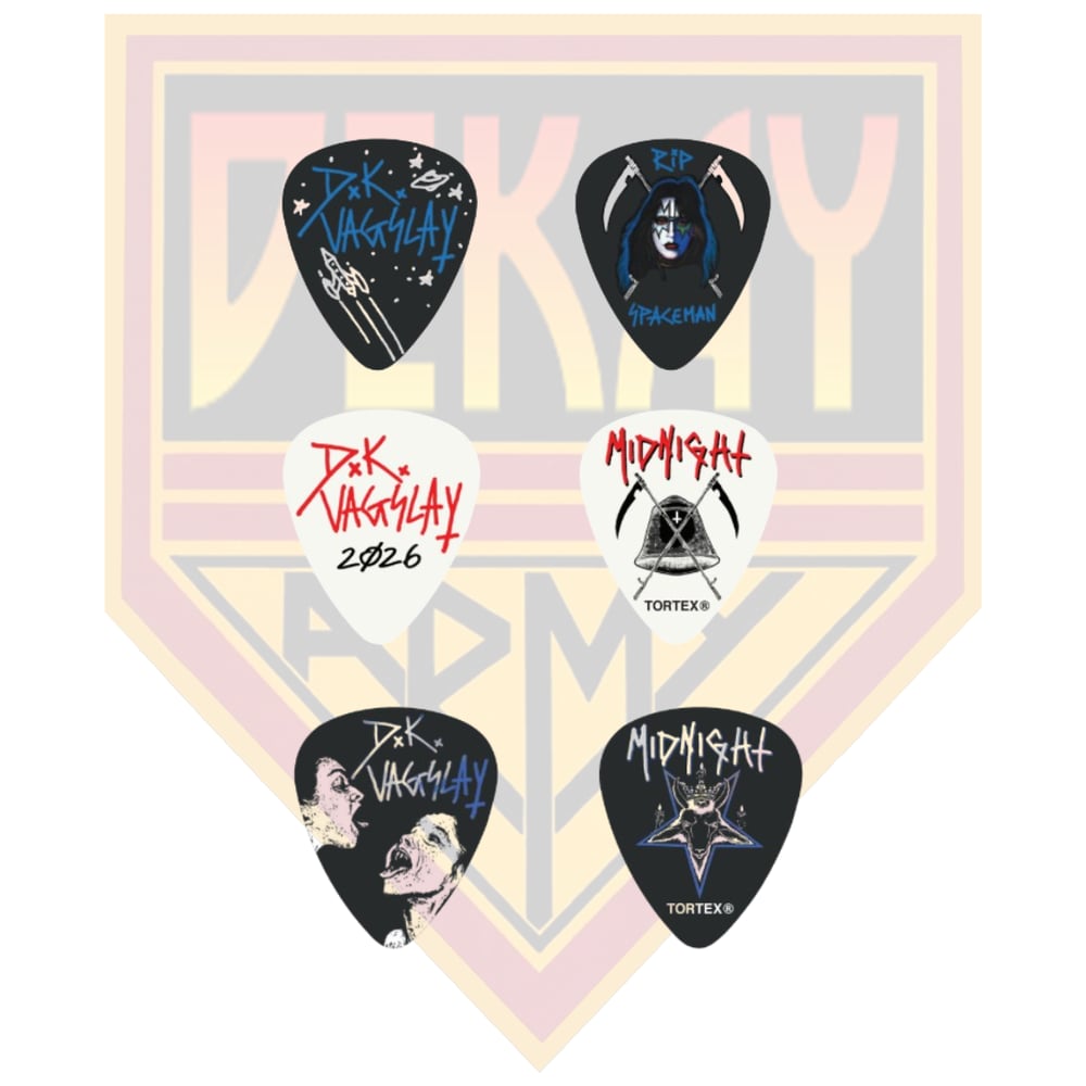D.K. VAGSLAY GUITAR PICK PACK