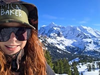 Image 1 of Mt Baker Raven Moon Camo Trucker