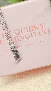 Image 1 of Sterling Silver Hare Necklace 