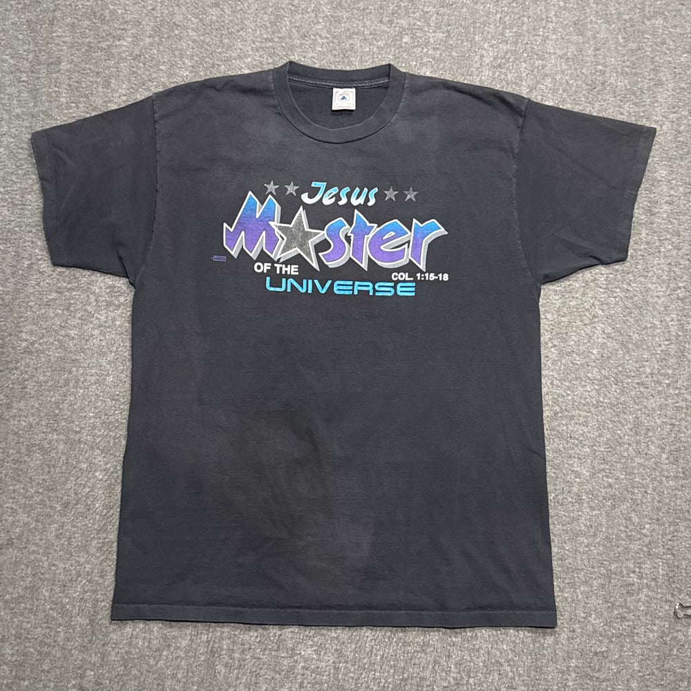 Image of 1990s Jesus Magic Parody Religious Graphic Tee