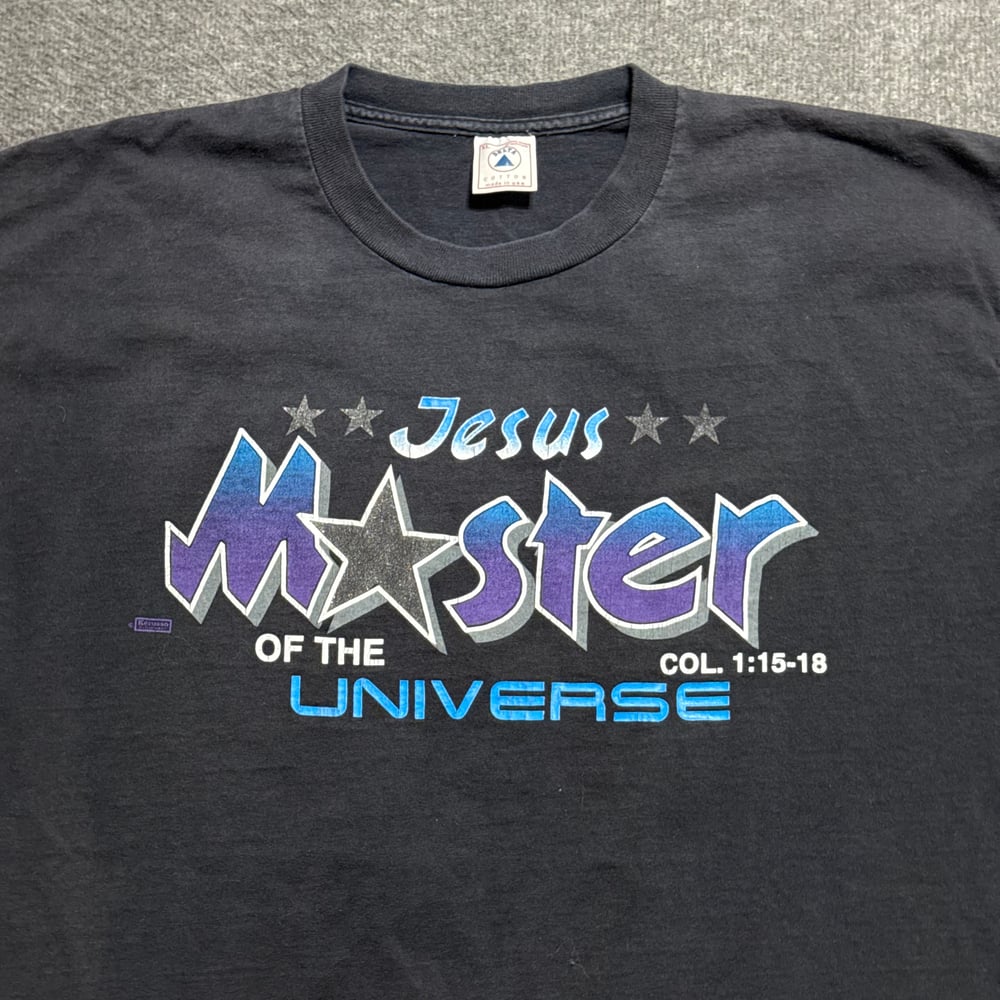 Image of 1990s Jesus Magic Parody Religious Graphic Tee