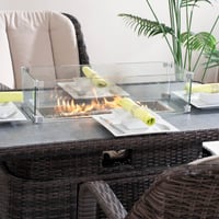 Image 4 of Seattle - Rising Fire Pit & 4 Chairs