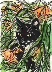 Image 5 of A6 Watercolour and Ink Pet Portrait Voucher