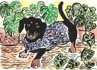 Image 3 of A6 Watercolour and Ink Pet Portrait Voucher