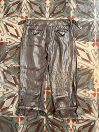 Image 4 of Paola Frani Early 00s Metallic Capris