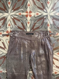 Image 3 of Paola Frani Early 00s Metallic Capris