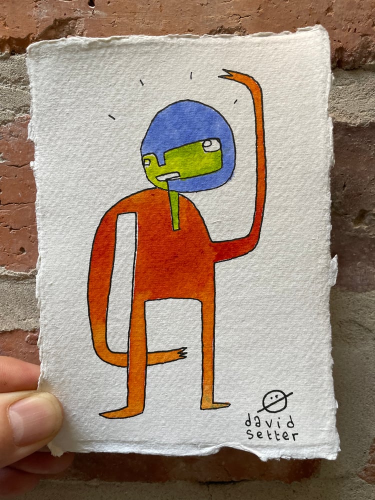 Image of Orange dancer