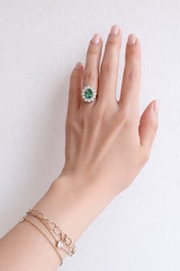 Image 5 of D HEIRLOOM EMERALD RING