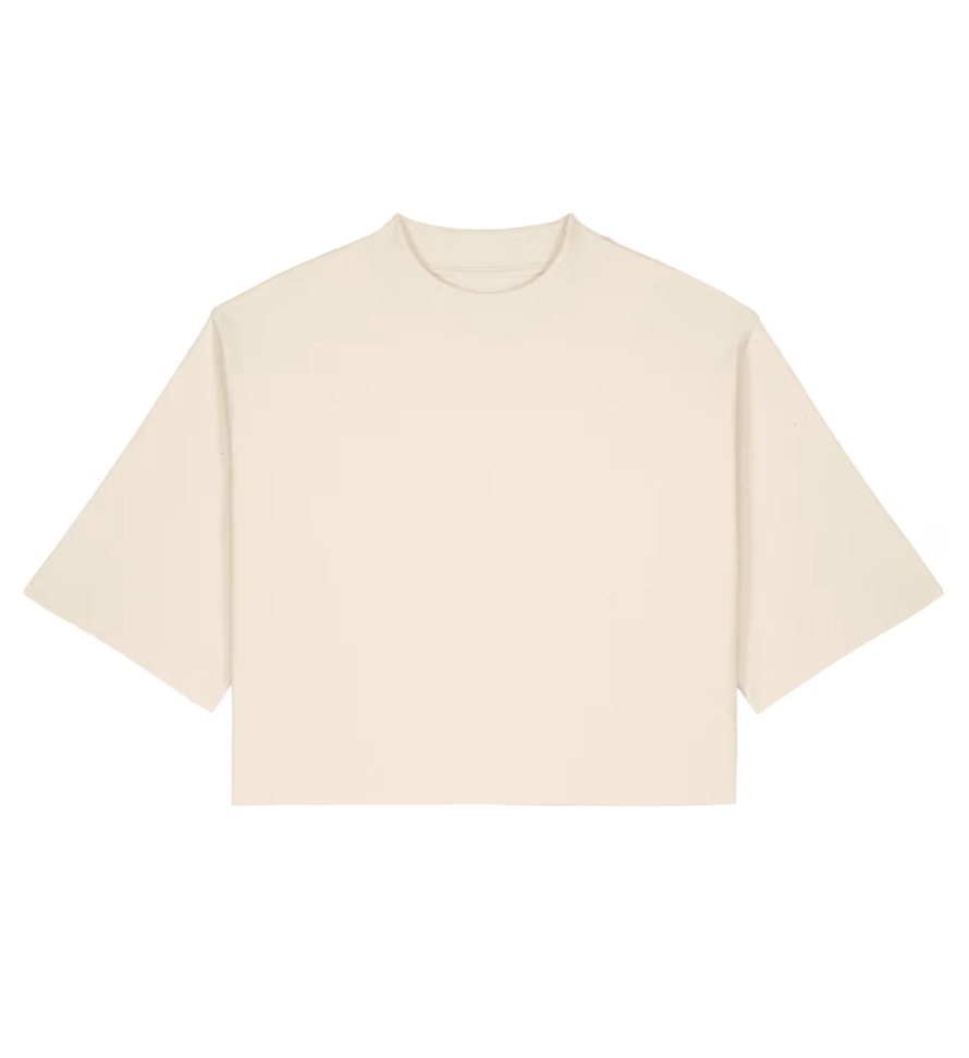 Image of  Natural Raw Boxy Tee  ADULT - One Summer Sprinkle