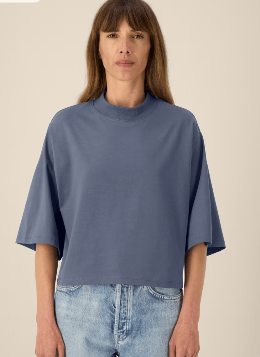 Image of Blue Grey Boxy Tee  ADULT - One Summer Sprinkle