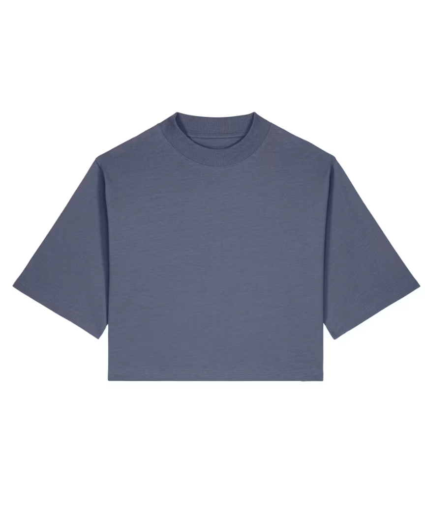 Image of Blue Grey Boxy Tee  ADULT - One Summer Sprinkle