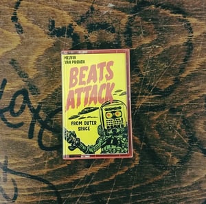Image of Melvin van Pushen - Beats Attack From Outer Space - MC