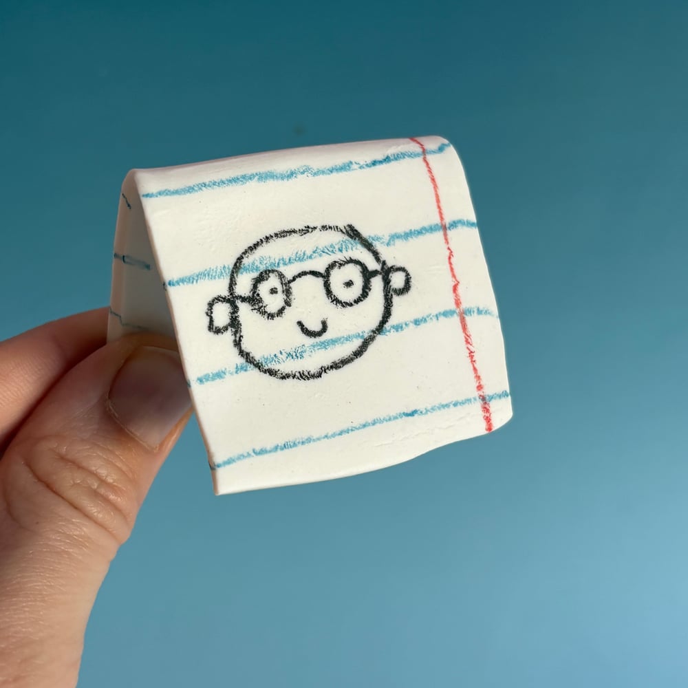 Image of Nerds together ceramic card