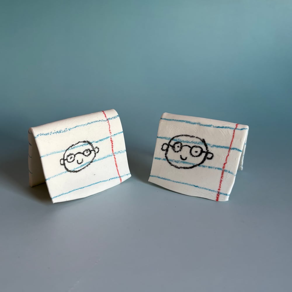 Image of Nerds together ceramic card