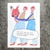 Image 1 of Gleiche Sachen scheiße finden - Karte