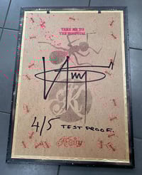 Image 4 of THE PRODIGY • TAKE ME TO THE HOSPITAL • Supplied Framed • 4/5 test proof