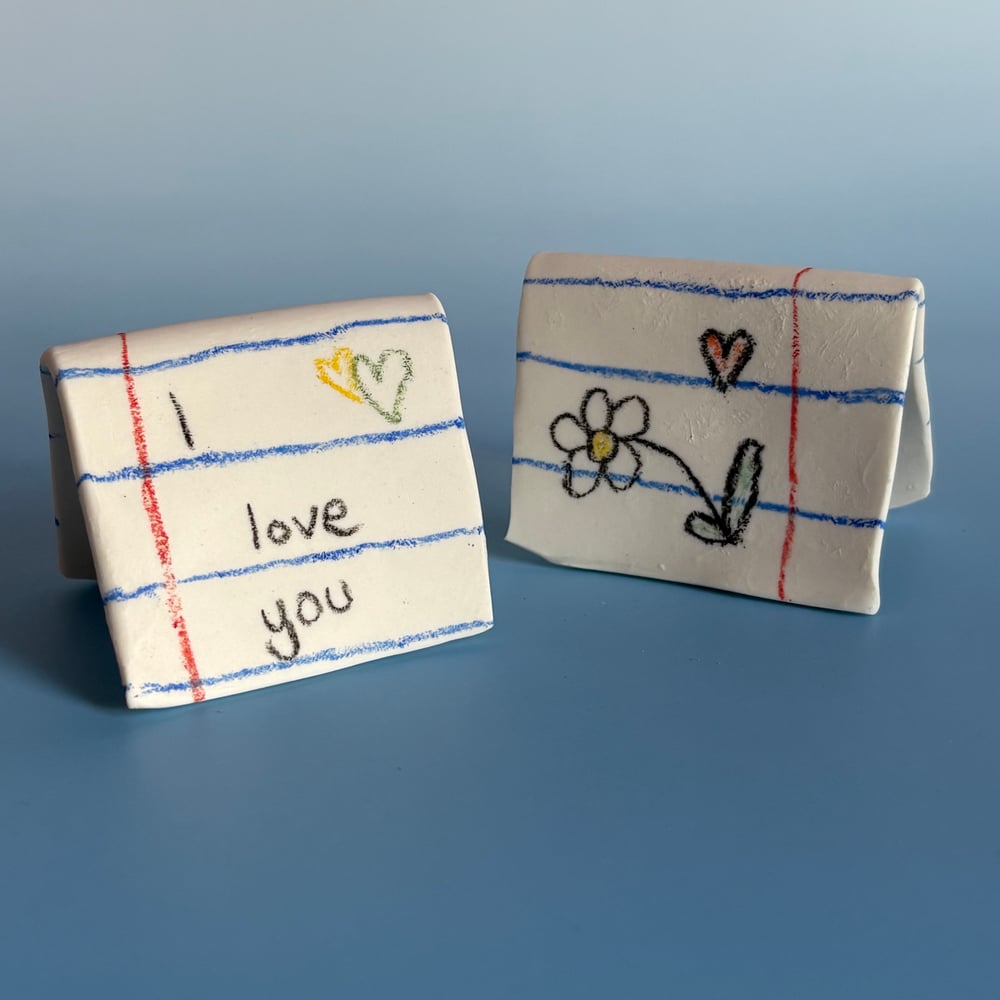 Image of I love you Ceramic Card