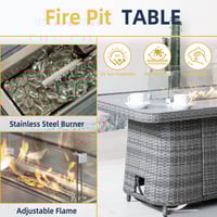 Image 3 of Seattle - Fire Pit Table
