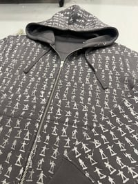 Image 2 of ARMY AOP - ZIP HOODIE