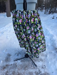 Image 4 of Cotton Knit Maxi Skirt with Pockets in Plus Size