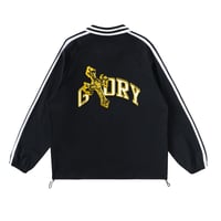 Image 2 of Black Glory Varsity Pullover