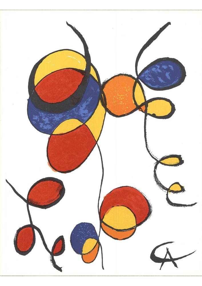 Image of alexander calder / sprials / L26/90