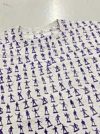 Image 2 of ARMY AOP (GREY/PURPLE) - TEE