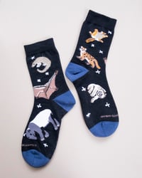 Image 1 of Mammals of Singapore socks