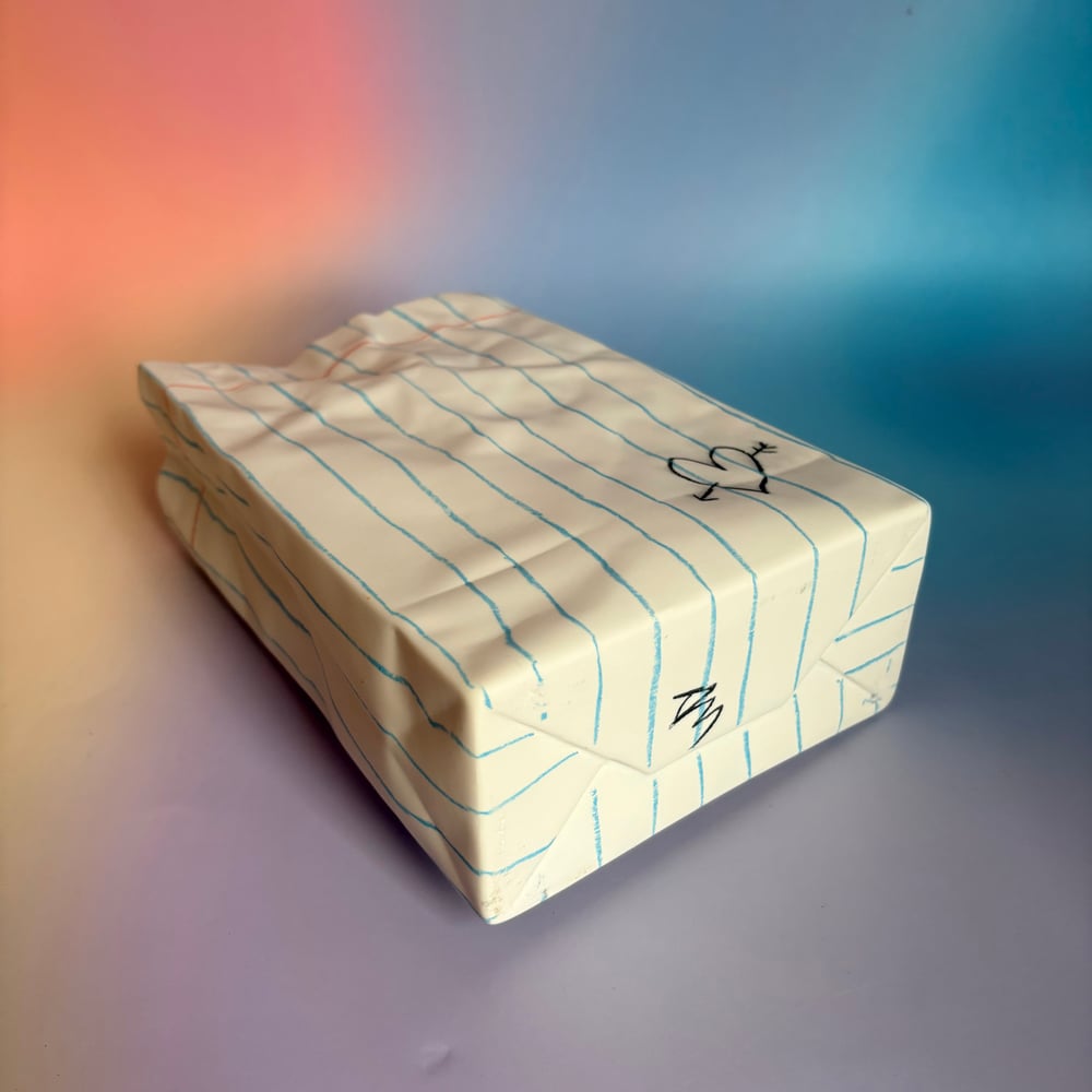 Image of Folded Paper Vase 