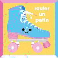 Image 2 of Sticker Rouler un patin
