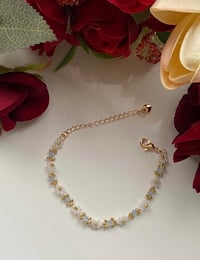 Image 2 of Azure Blossom Bracelet 