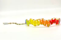 Image 2 of Jelly Candy Series Featuring Healing Crystals & Glass Handmade Bangles