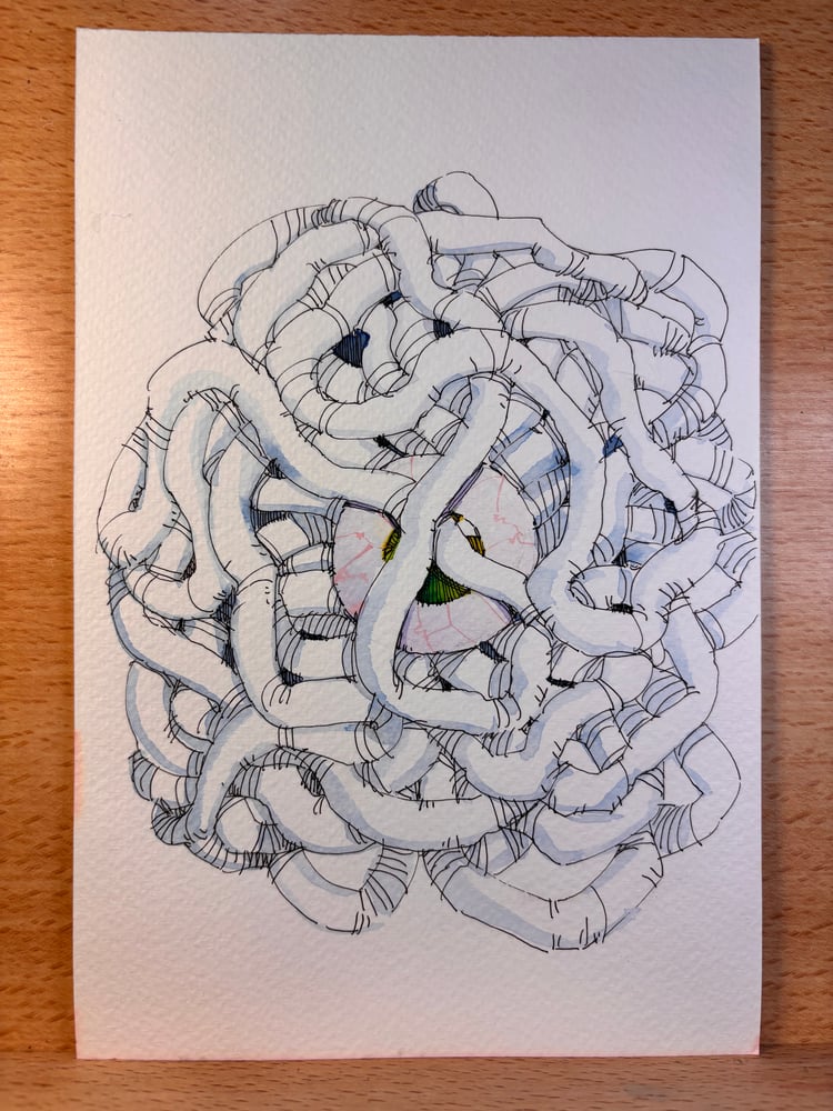 Image of Dreamerweaver 6x9 original sketch