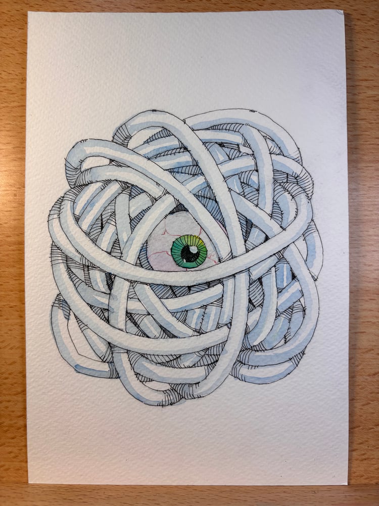 Image of Dreamweaver 2 6x9 original sketch