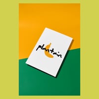 Plantain Cutout Greeting Card
