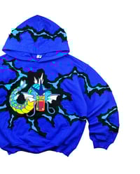 Image 3 of Re-worked 1 of 1 Cracky Gyarados Hoodie Size M