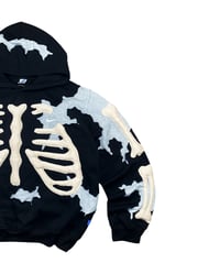 Image 3 of Re-worked 1 of 1 Nike Cracky Exposed Ribcage Hoodie Size L