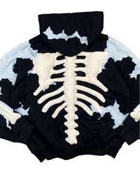 Image 5 of Re-worked 1 of 1 Nike Cracky Exposed Ribcage Hoodie Size L