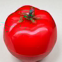 Image 4 of Seau / bac à glaçons tomate rouge – Plastique vintage années 70