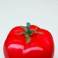 Image 8 of Seau / bac à glaçons tomate rouge – Plastique vintage années 70