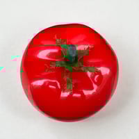Image 3 of Seau / bac à glaçons tomate rouge – Plastique vintage années 70