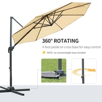 Image 5 of Luxury Cantilever Patio Umbrella