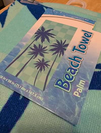 Image 3 of Palm Tree Paradise Beach Bag and Towel Set