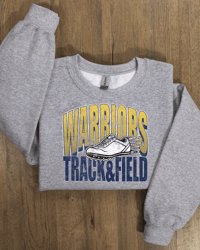 Warriors Track & Field Distressed 