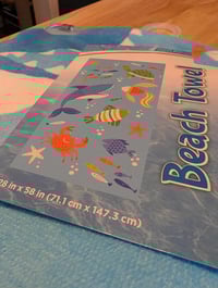 Image 3 of Shark Reef Beach Bag and Towel Set