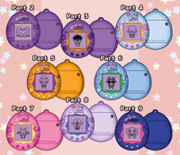 Image 3 of Stand Tamagotchi Keychain