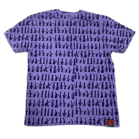 Image 1 of BONG AOP (VIOLET/PURPLE) - TEE